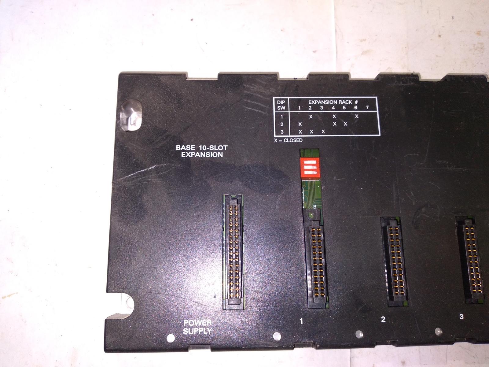 IC693CHS392G 10 SLOT EXPANSION EMI ENHANCED 120VAC