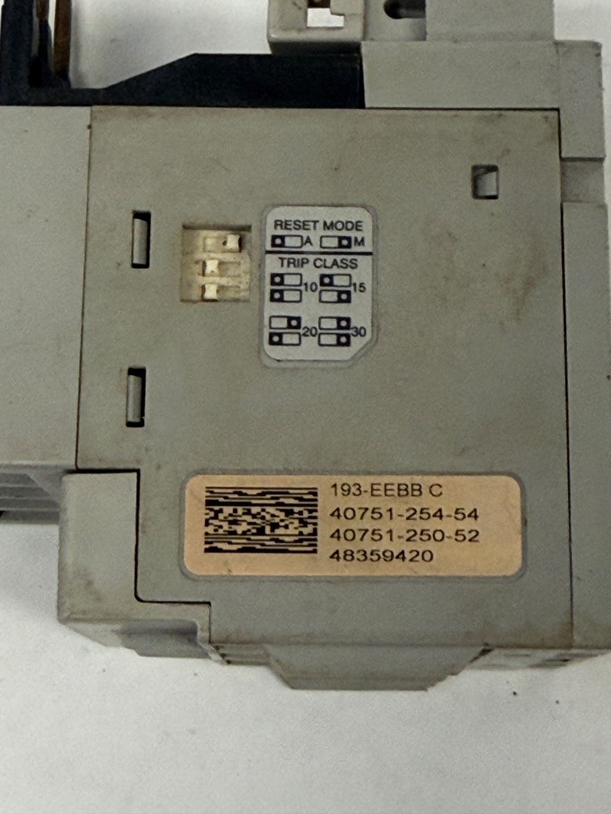 Used good Allen Bradley 193-EEBB Ser C Overload Relay 0.2-1.0A Free Shipping