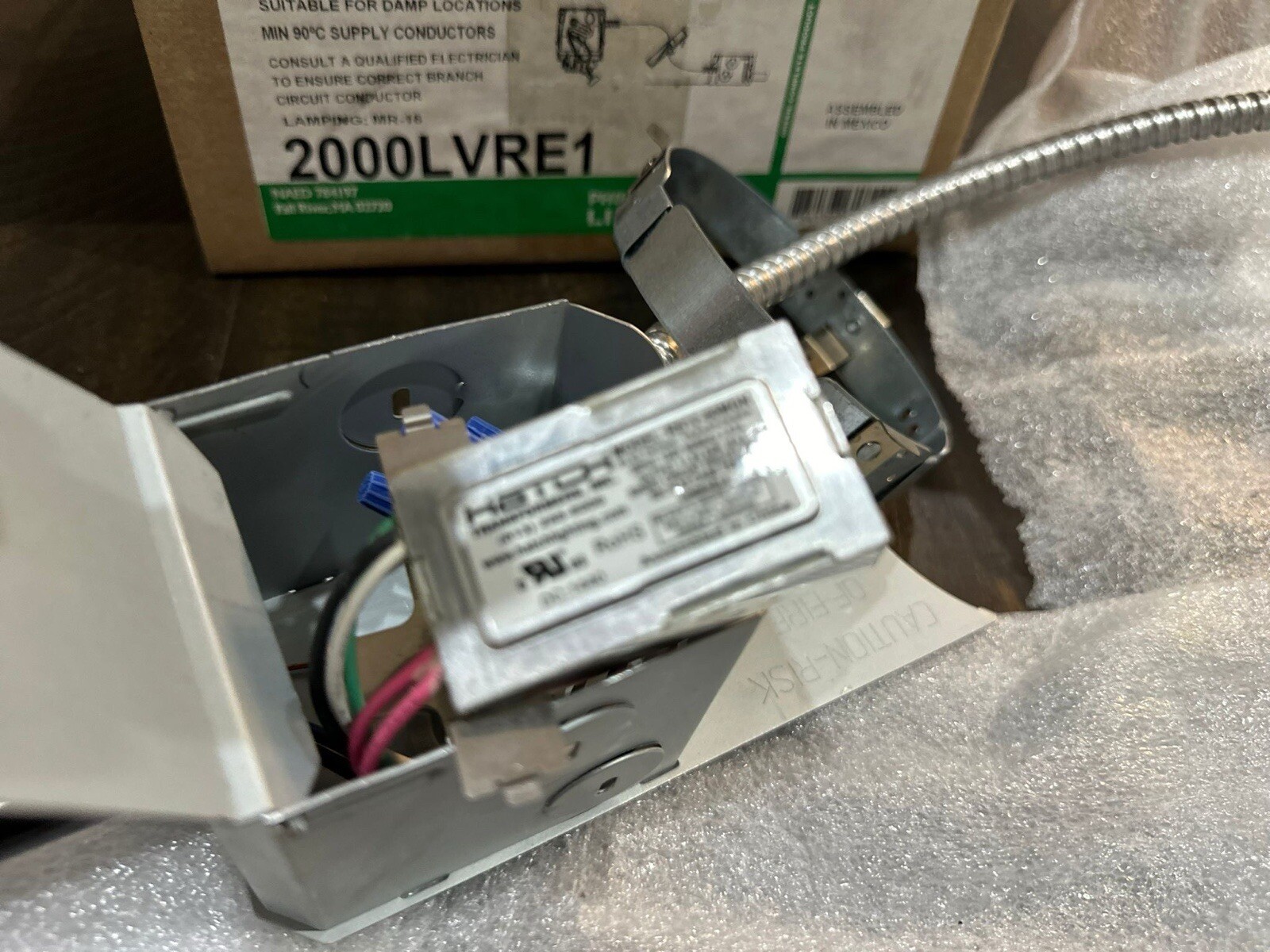 Lightolier 3 3/4″ Non-IC Frame-In Kit 2000LVRE1 NEW