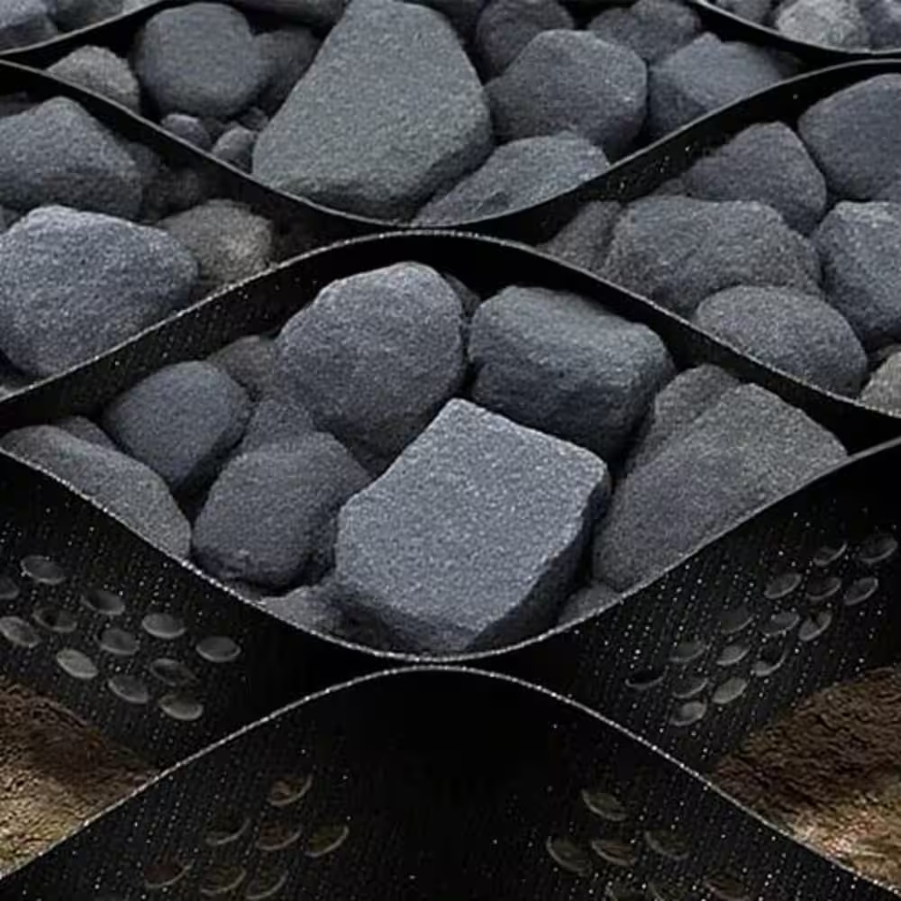 10 Ft. X 16.5 Ft. X 3 In. L Series Plastic Ground Geo Grid Driveway Ground Paver