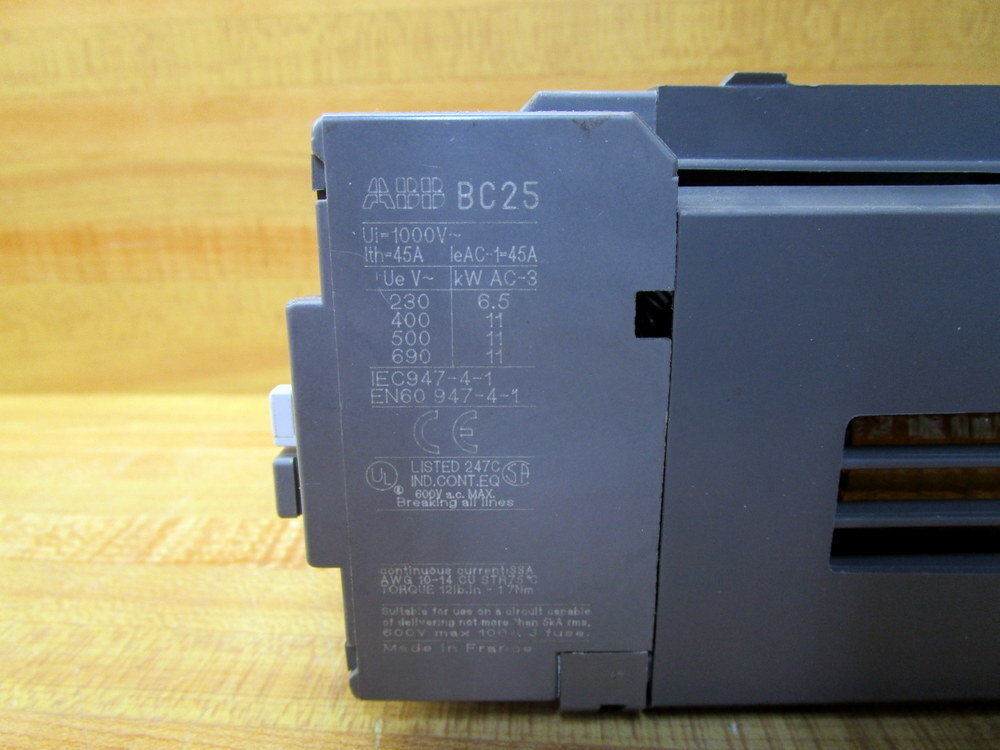 ABB BC25 Contactor