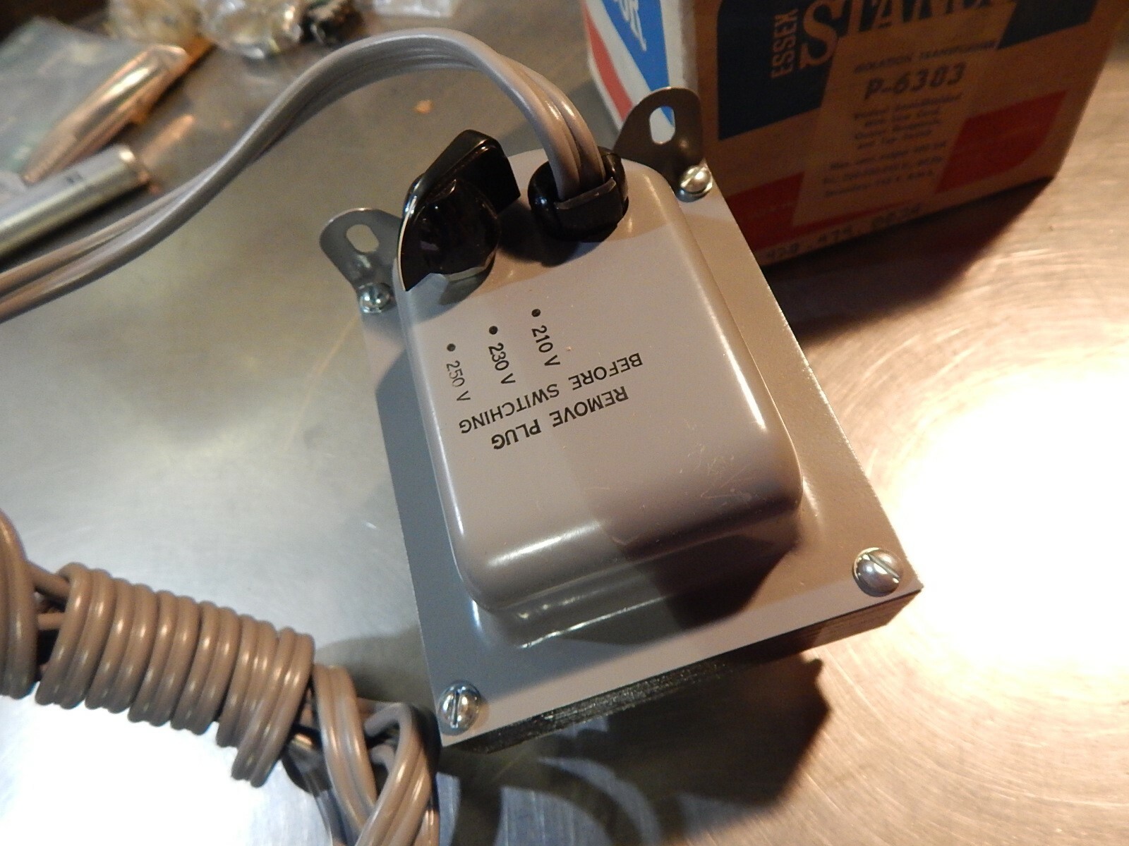 NEW Stancor P-6383 Isolation Transformer 250-230-210U 60Hz 115URMS