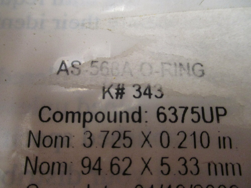 Kalrez AS-566A UltraPure O-Ring AS566A