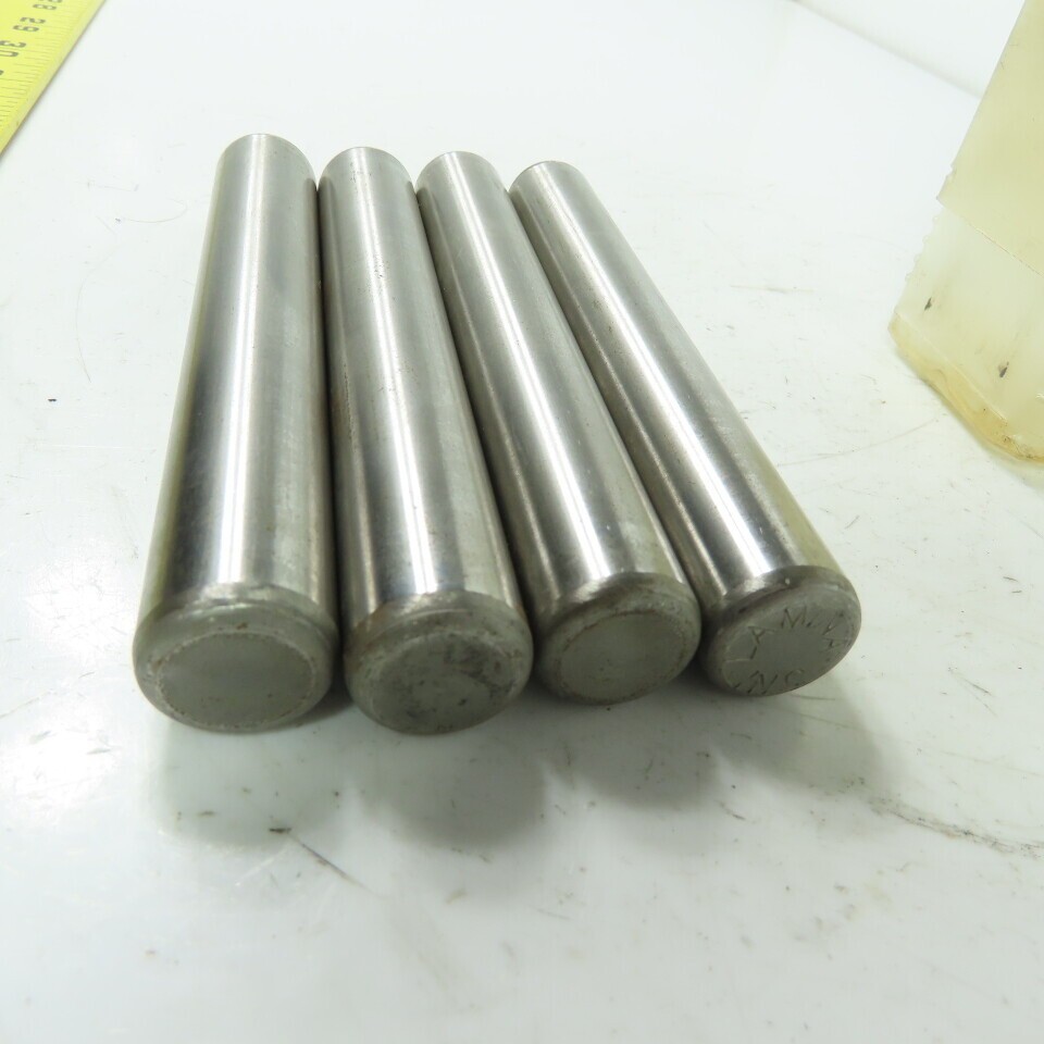 Lamina TN-750-X-5 Steel Straight Pin Press Fit 5″ OAL 3/4″ OD Lot Of 4