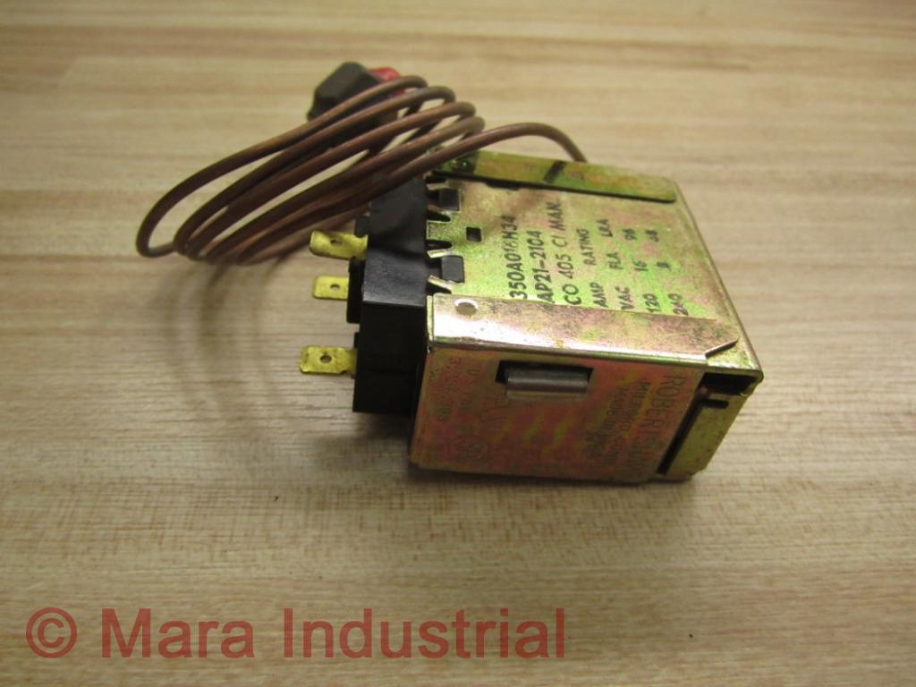 Robertshaw 350A016H34 High Pressure Cut-Out Switch