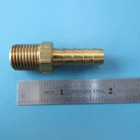 AMERTRON 5436K16 Qty of 14 per Lot AMERTRON NIPPLE HOSE MALE DIXON BRASS BARB F