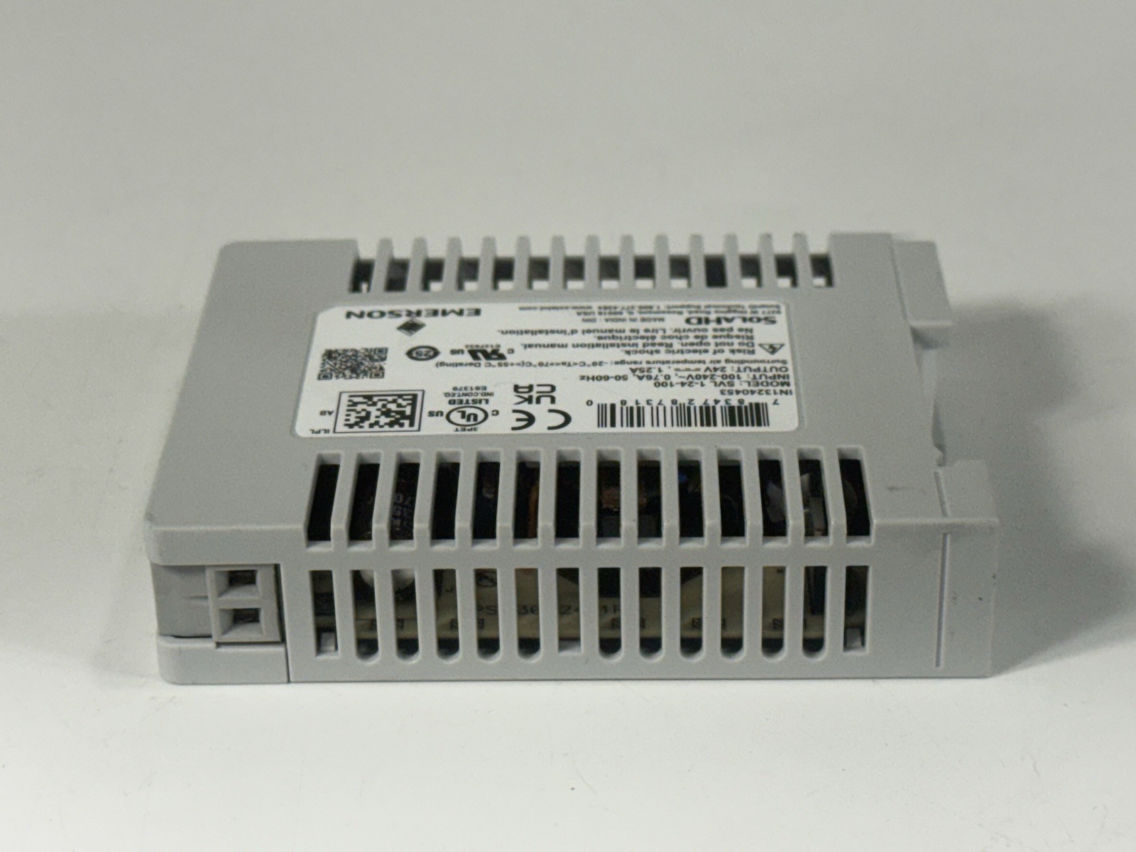 Emerson Sola HD SVL 1-24-100 Power Supply – 24V 1.25A NEC Class 2