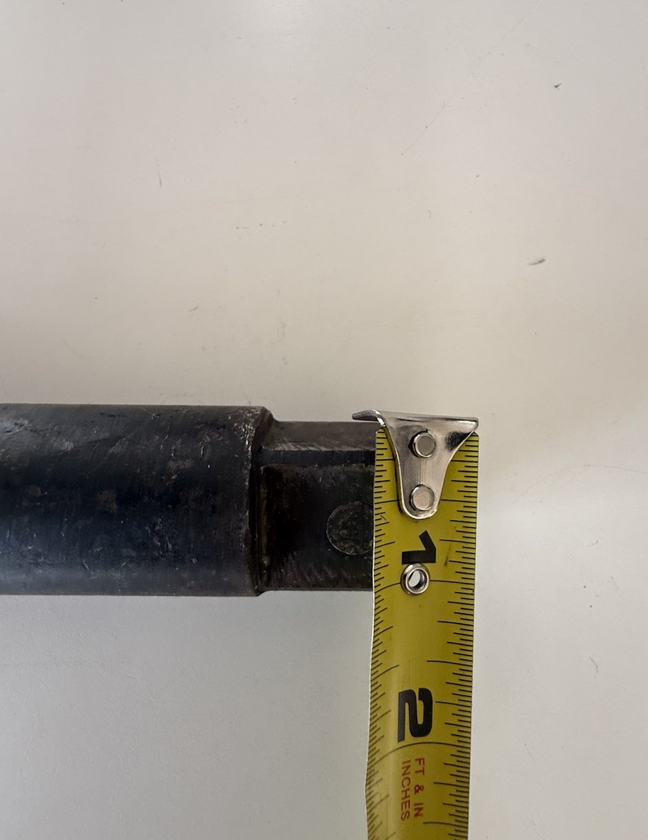 SNAP-ON IM123 IM-123 1 INCH DRIVE IMPACT EXTENSION 12 Inch Long W/Locking Pin