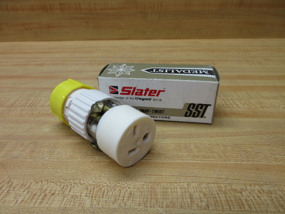 Slater 6-20-R Medalist Receptacle 620R (Pack of 2)