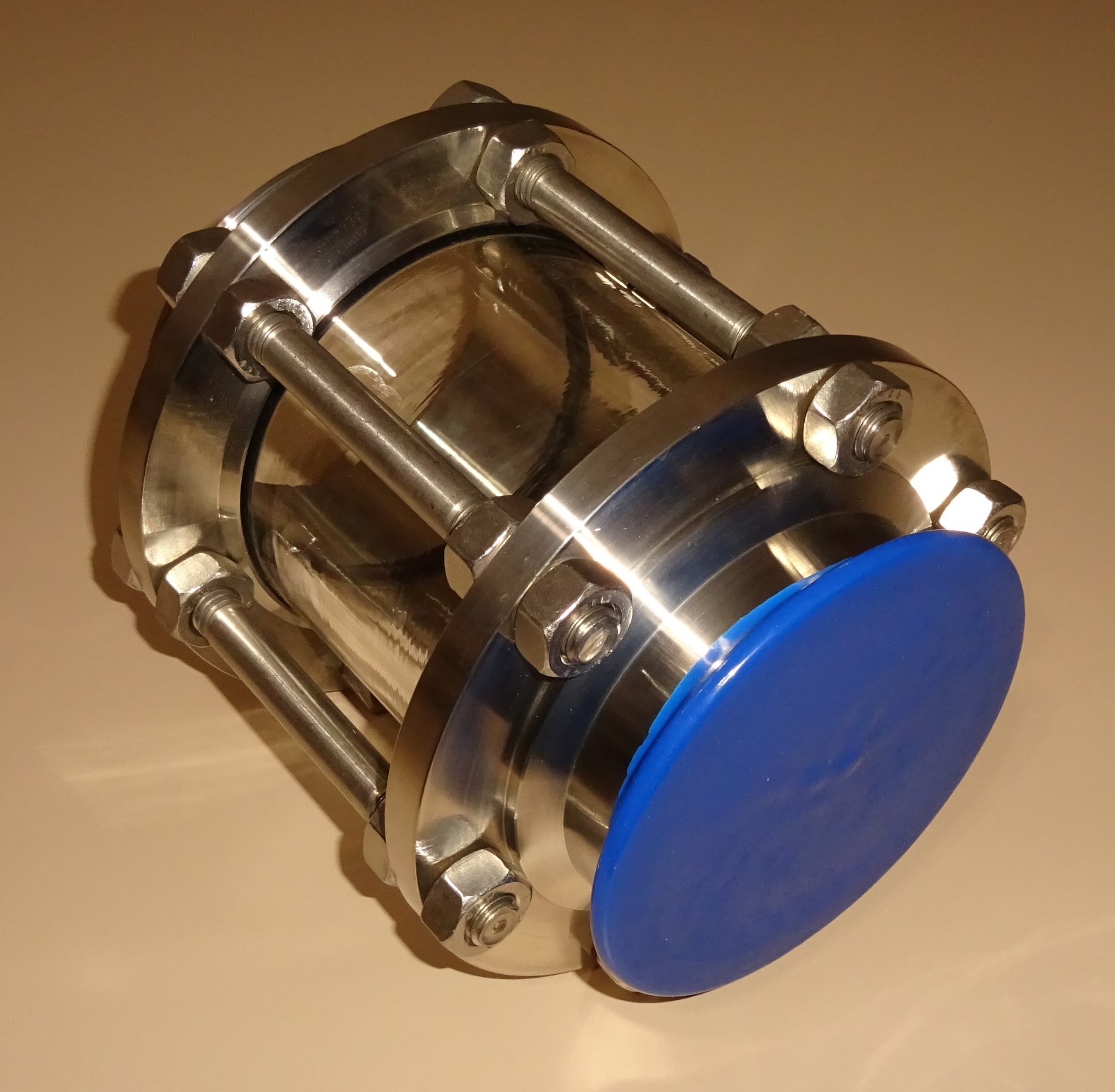 Dixon B54BMP-R400 4″ In-Line Sight Glass w/ Clamp Ends 316L Stainless Steel NEW