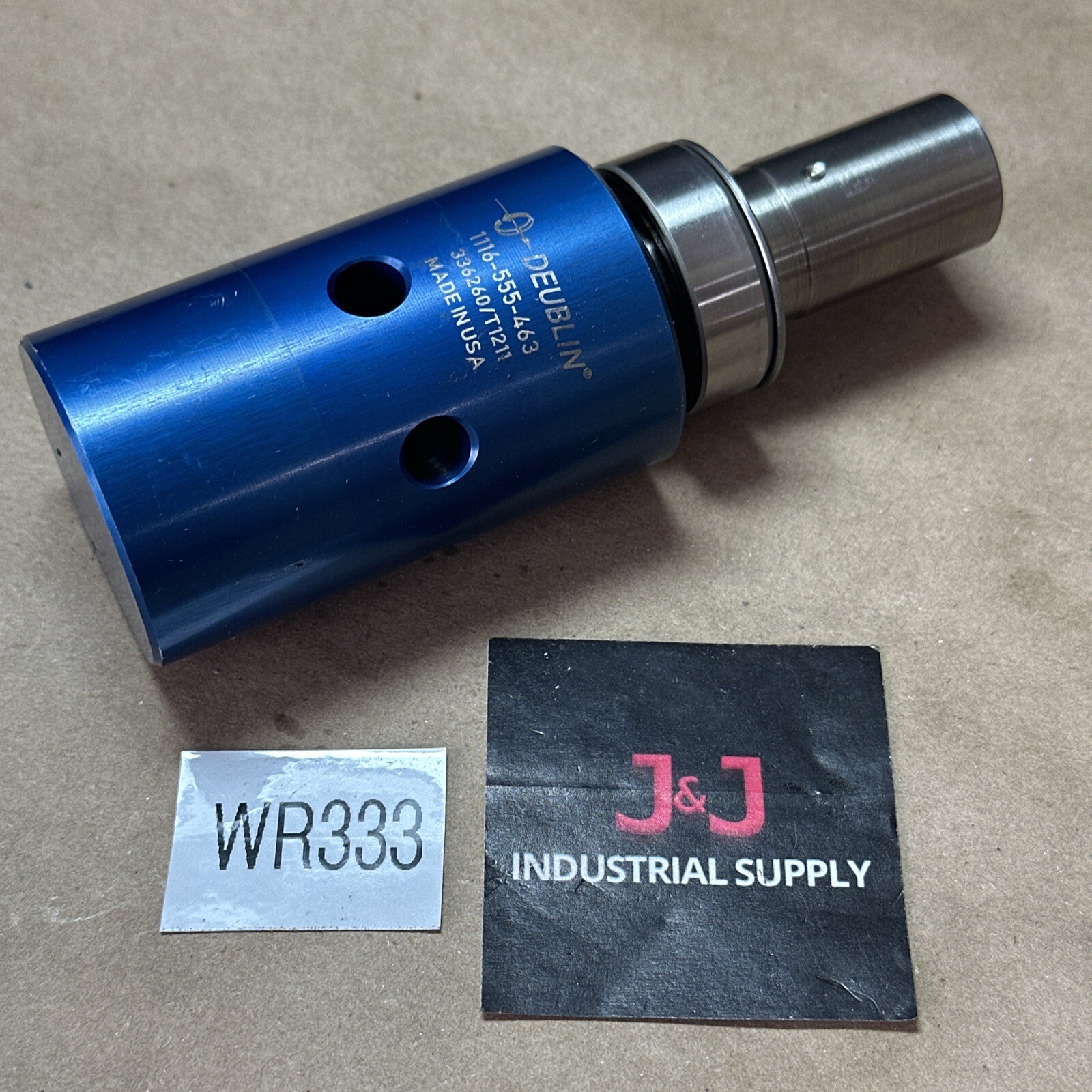 PREOWNED- Deublin 1116-555-463 High Speed Coolant Rotary Joint Module | WARRANTY