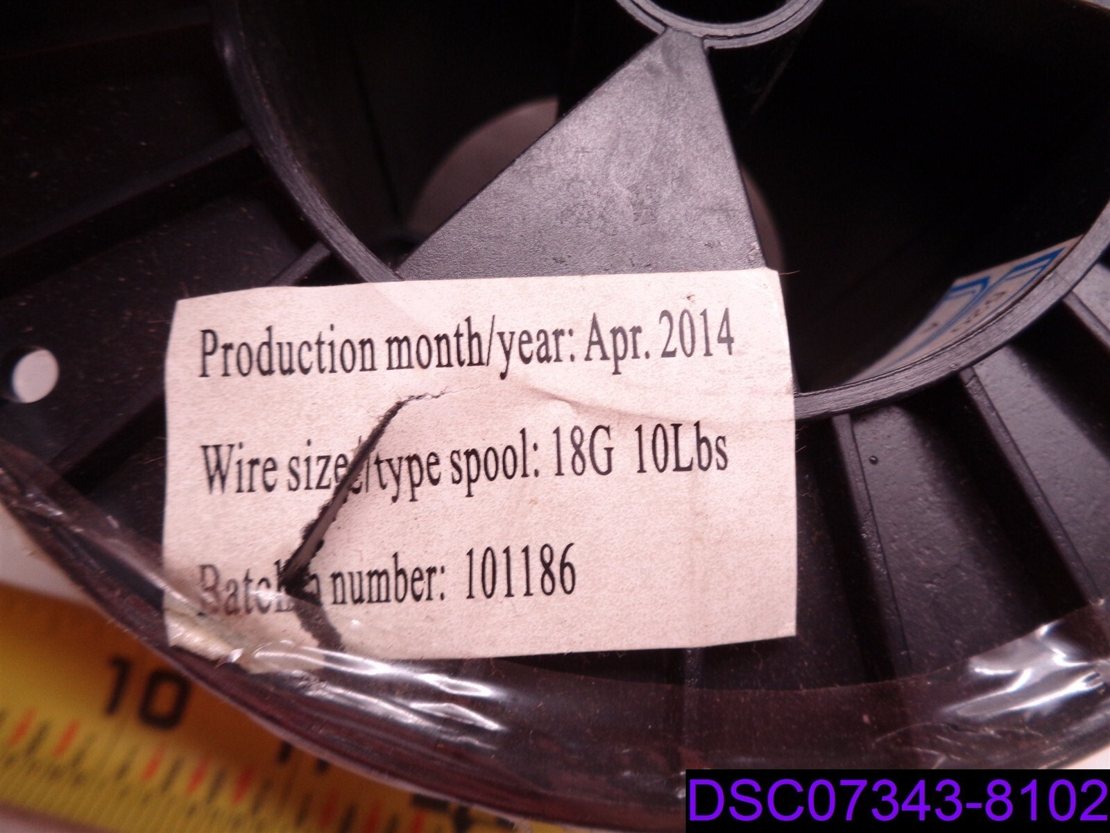 10 Lb Spool of 18 Gauge Wire