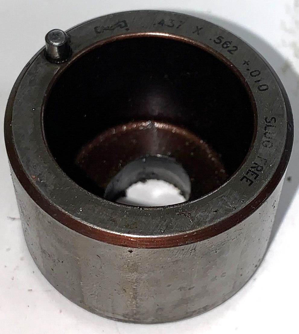 MATE PRECISION ROUND DIE 0.437″ X 0.562″ + .010 SLUG FREE 1-1/2″ OD 1-1/16″ ID