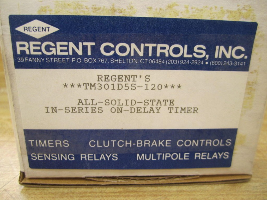 Regent Controls TM301D5S-120 Timer