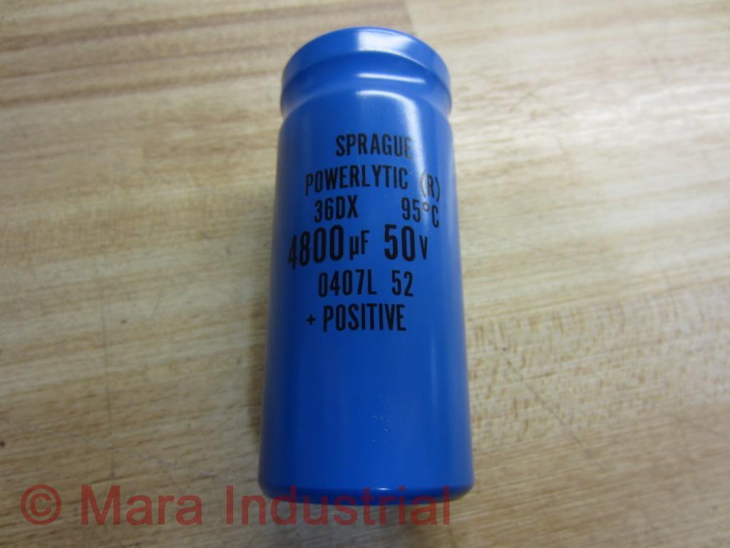 Sprague 36DX0407L52 Capacitor