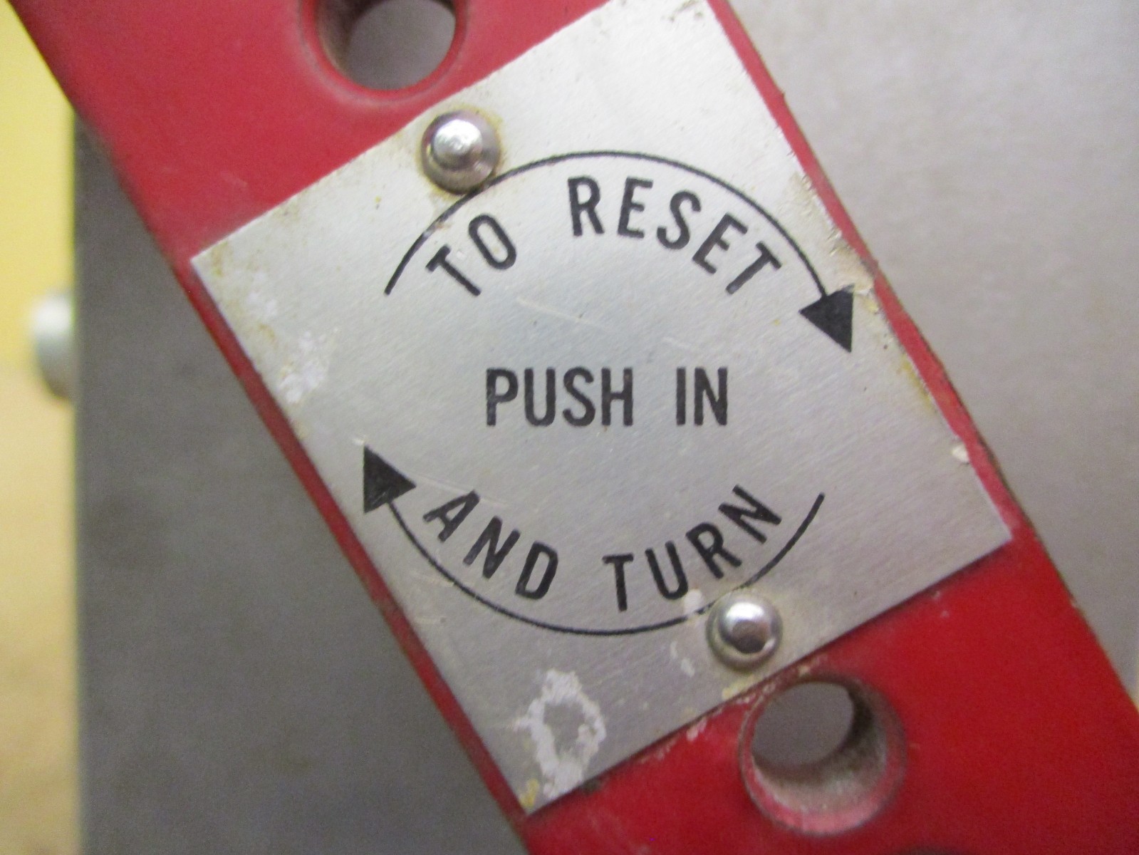 Conveyor Components Co. RS2 Raintight Enclsoure Safety Stop Control 53484WVS