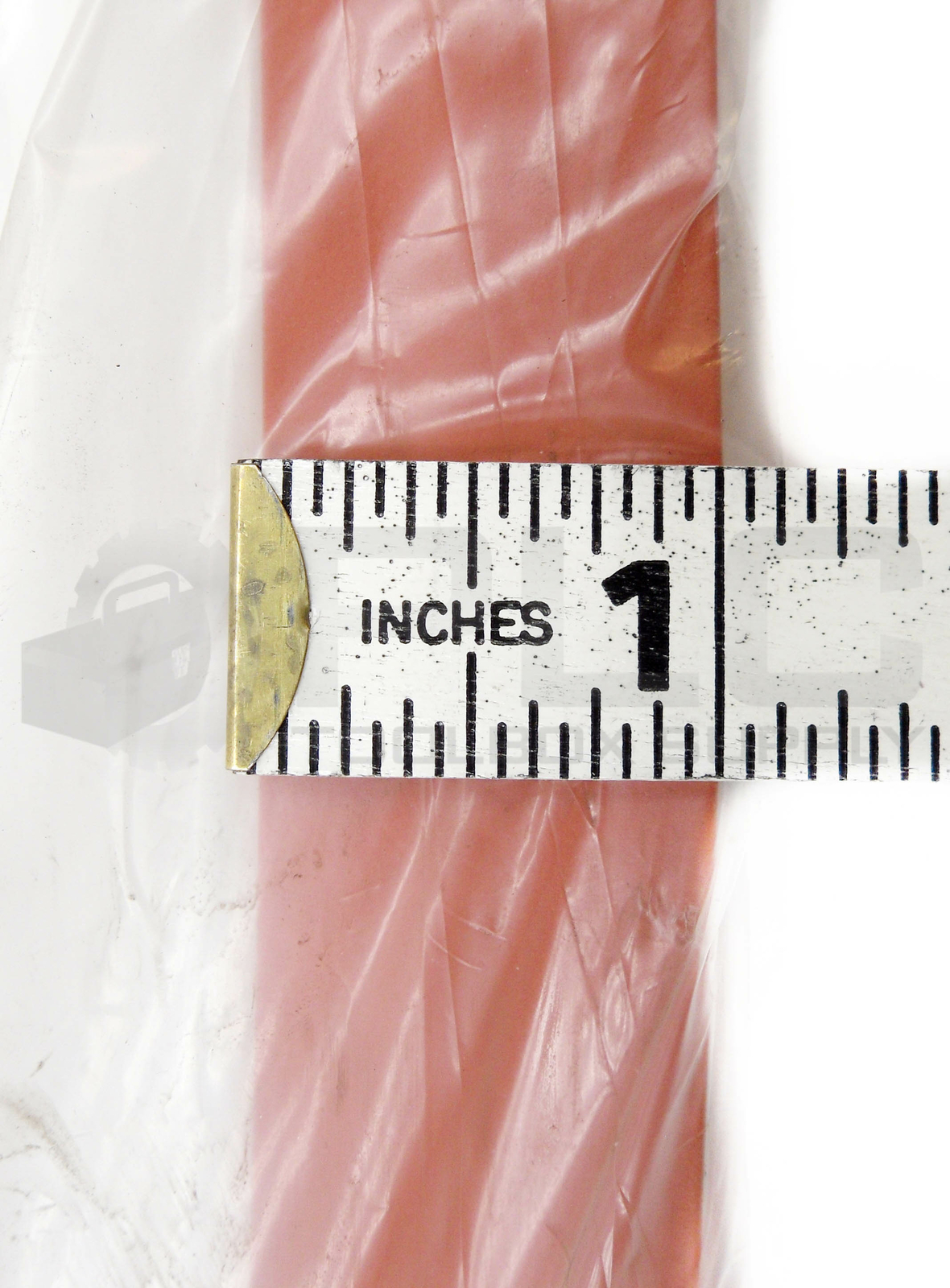 NEW MCMASTER-CARR R202105EK-3′ 50 DURO RED POLYCOATED RUBBER LINER