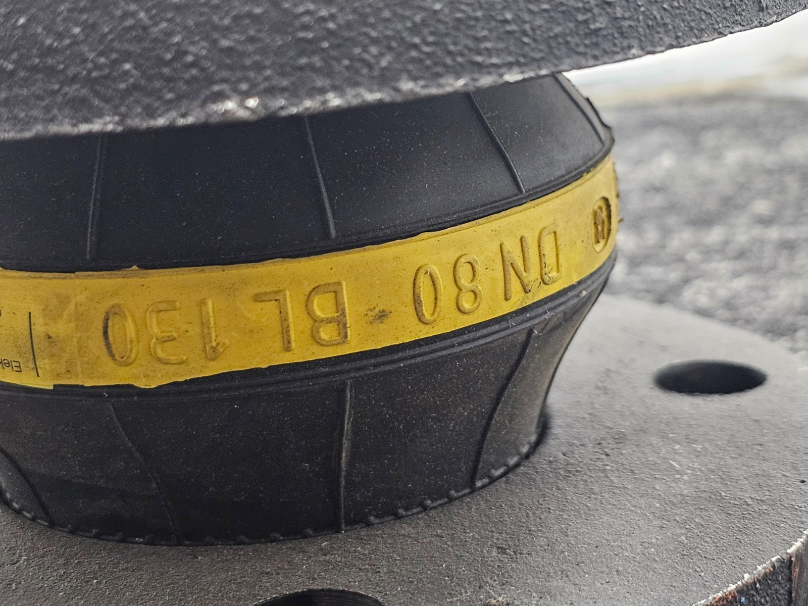 3″ DN80 BL130 ERV Rubber Expansion Joint Compensator