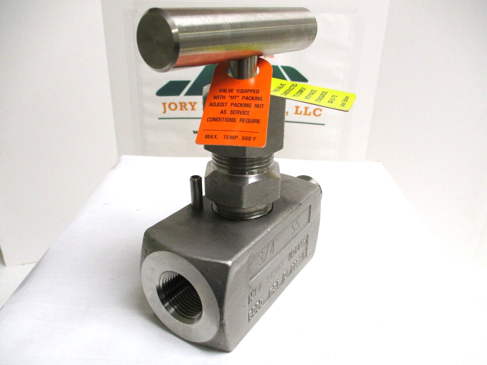 KF , 3/4″ NPT SST NEEDLE VALVE, N14-345HT , 6000 PSI
