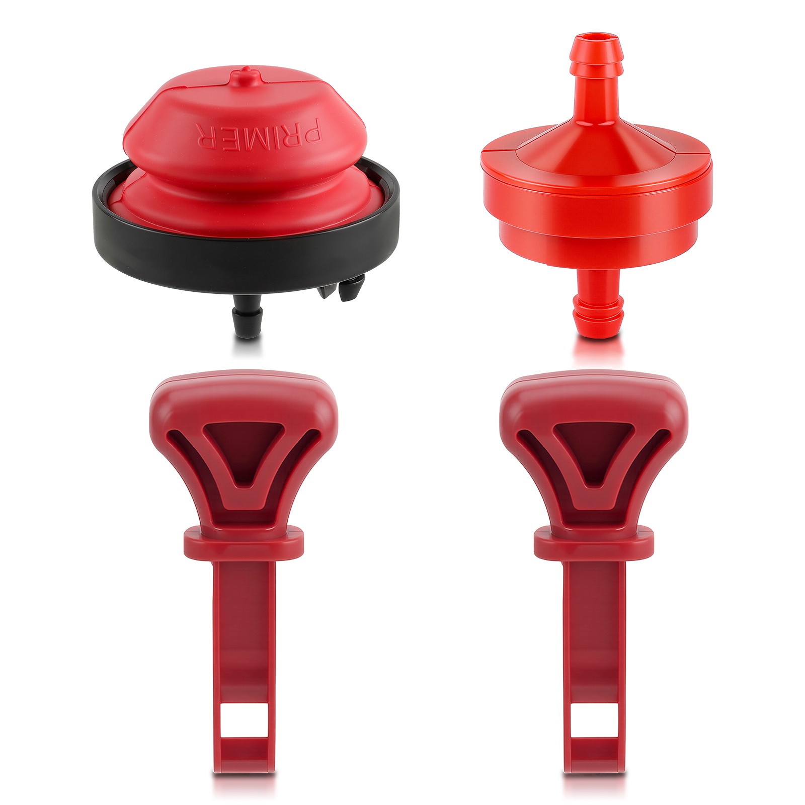 RED Ignition Key & Primer Bulb For Craftsman, Huskee MTD Snowblower