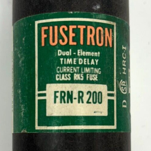 BUSSMANN FUSETORN FRN-R 200 FUSE 150A 250VAC