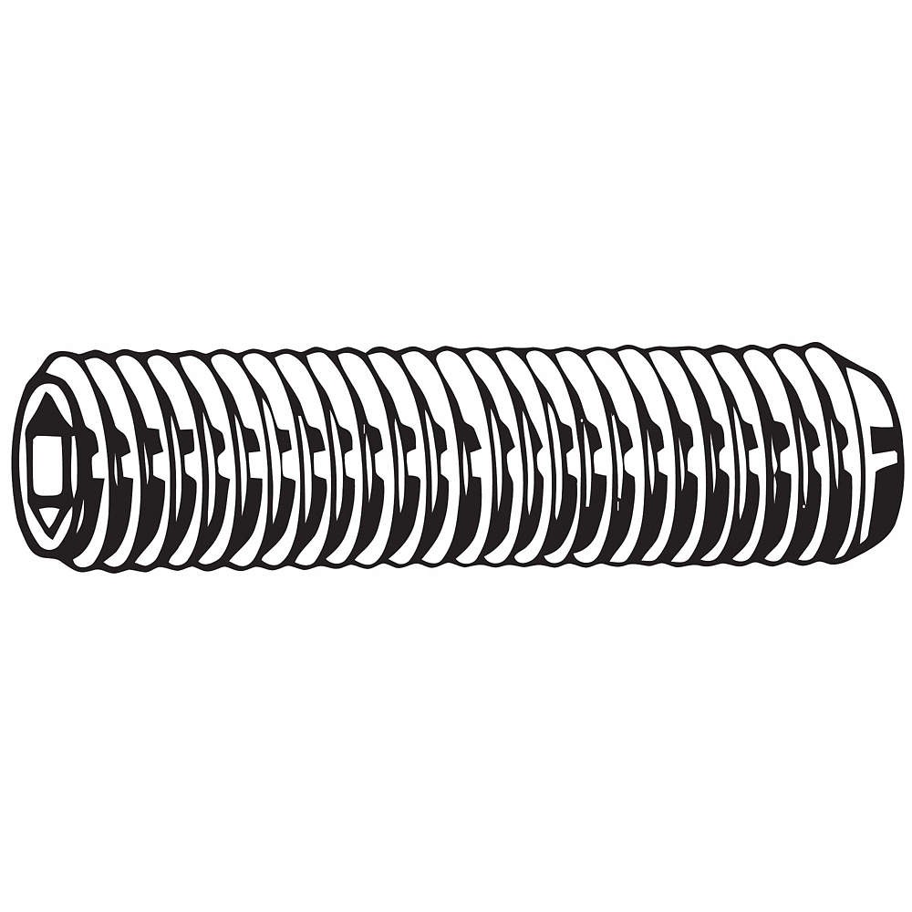 GRAINGER APPROVED M07840.100.0050 ScktStScrw,CupPt,M10-1.5,50mm L,PK5 54FL16