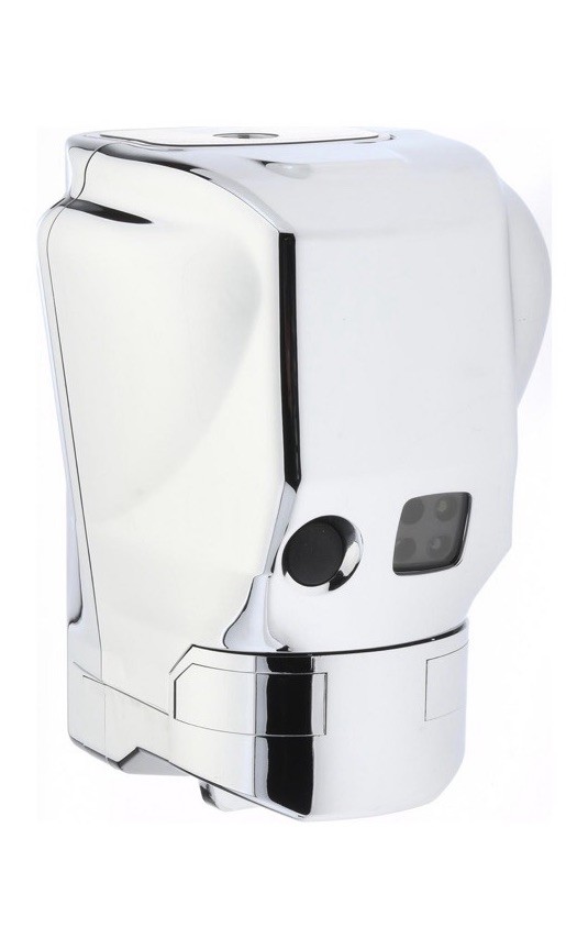 Toilet TC AutoFlush W/Courtesy Flush Chrome #401805A.Read Description