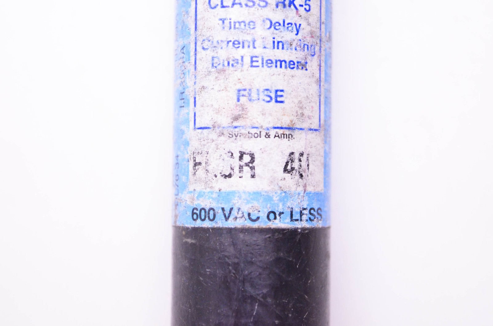 Littelfuse FLSR 40A, DL76-34 Powr-Gard Class RK-5 Time Delay Current Limiting