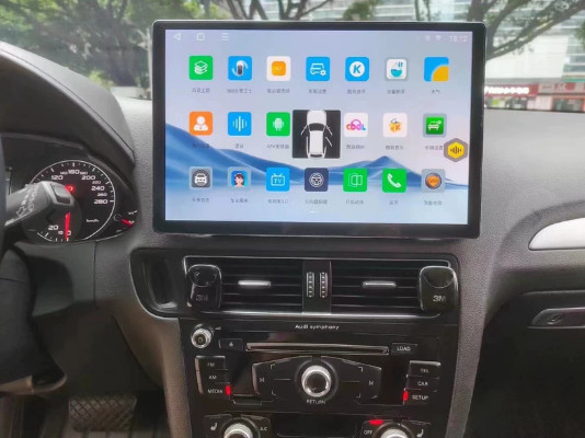 13″ Audi Q5 A4L modified central control navigation display 360 panorama