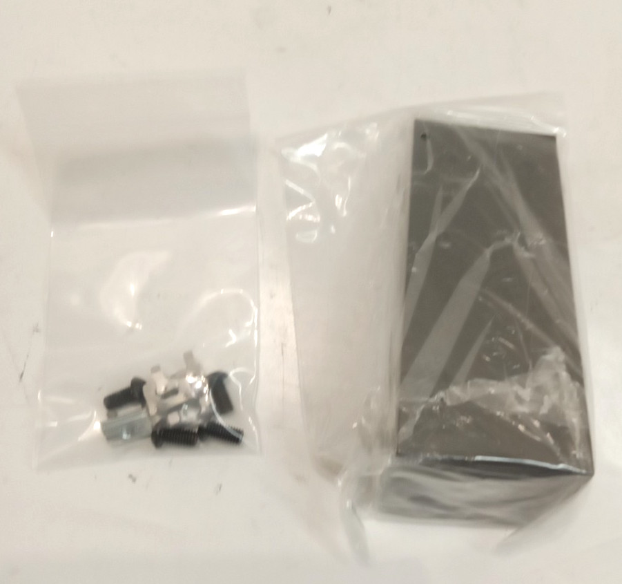 McMaster Carr 5537T576 T-Slot Black Mounting Foot for 60mm High Double/Quad Rail