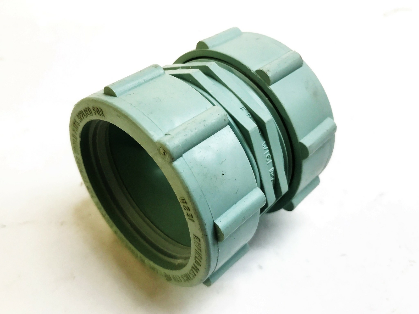 Enfield 1-1/2″ Labline Acid Waste MJ x MJ FRPP Coupling W161 NOS