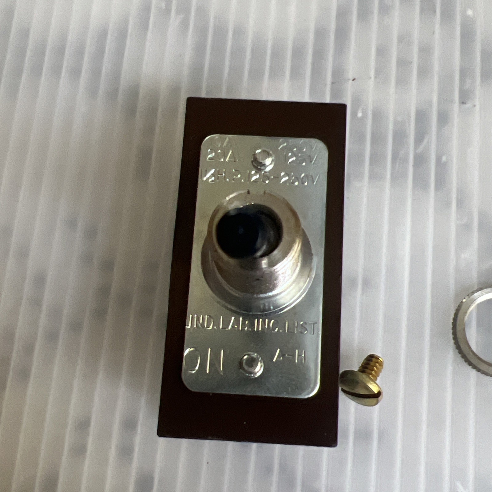 Arrow Hart 80602CL1 Specialty Switch New Old Stock Assembled In Mexico