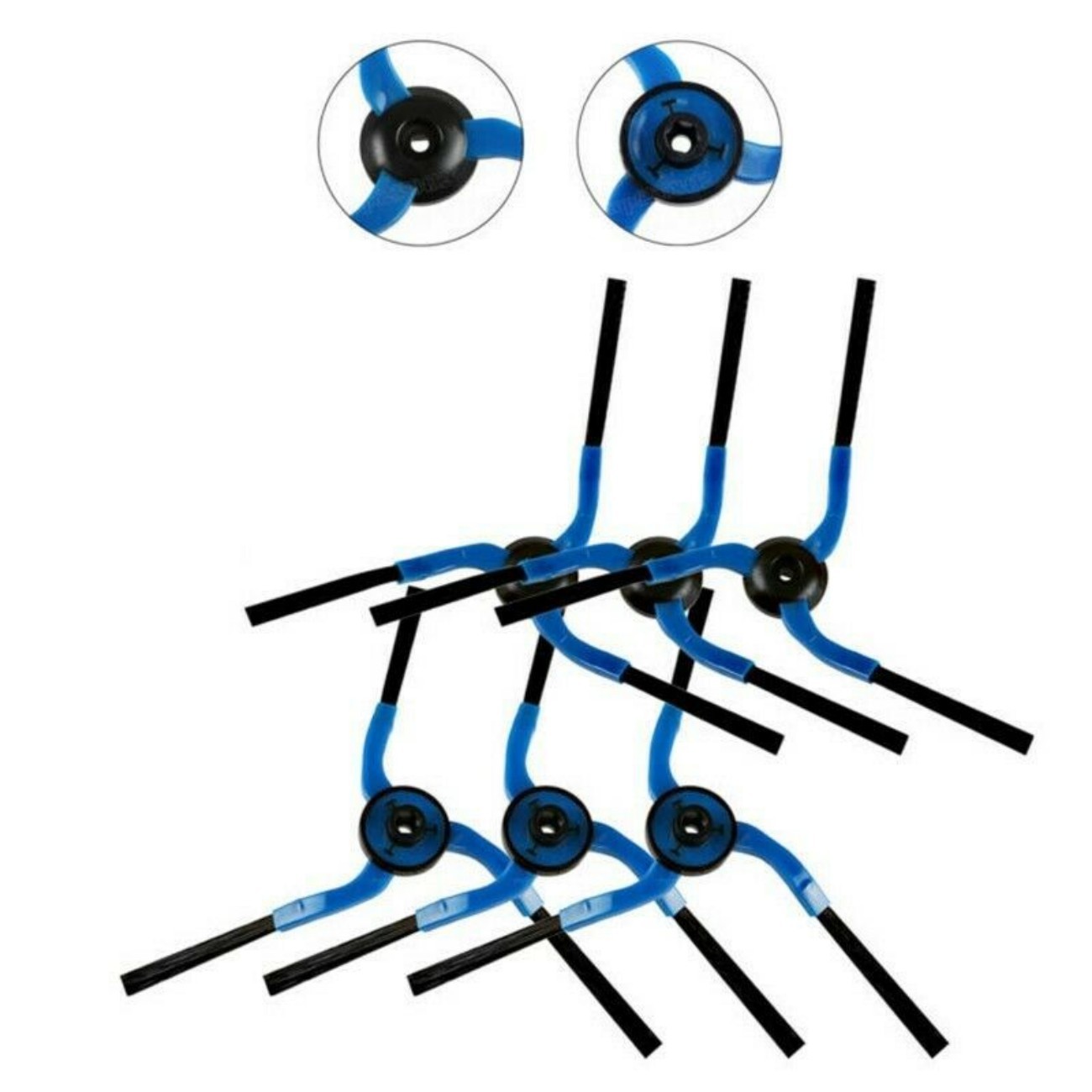6pcs Sweeping Robot Side Brush Fit for Samsung VR10F71UCAC VC-RL87V