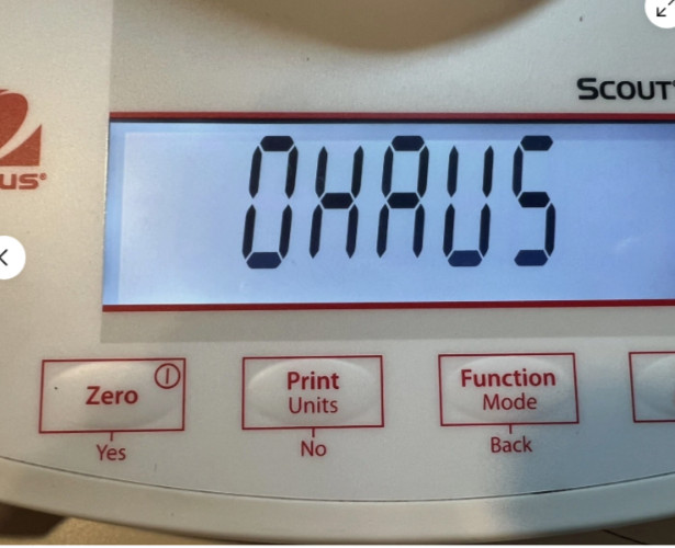 Ohaus Scout SPX123 Portable Precision Balance – White