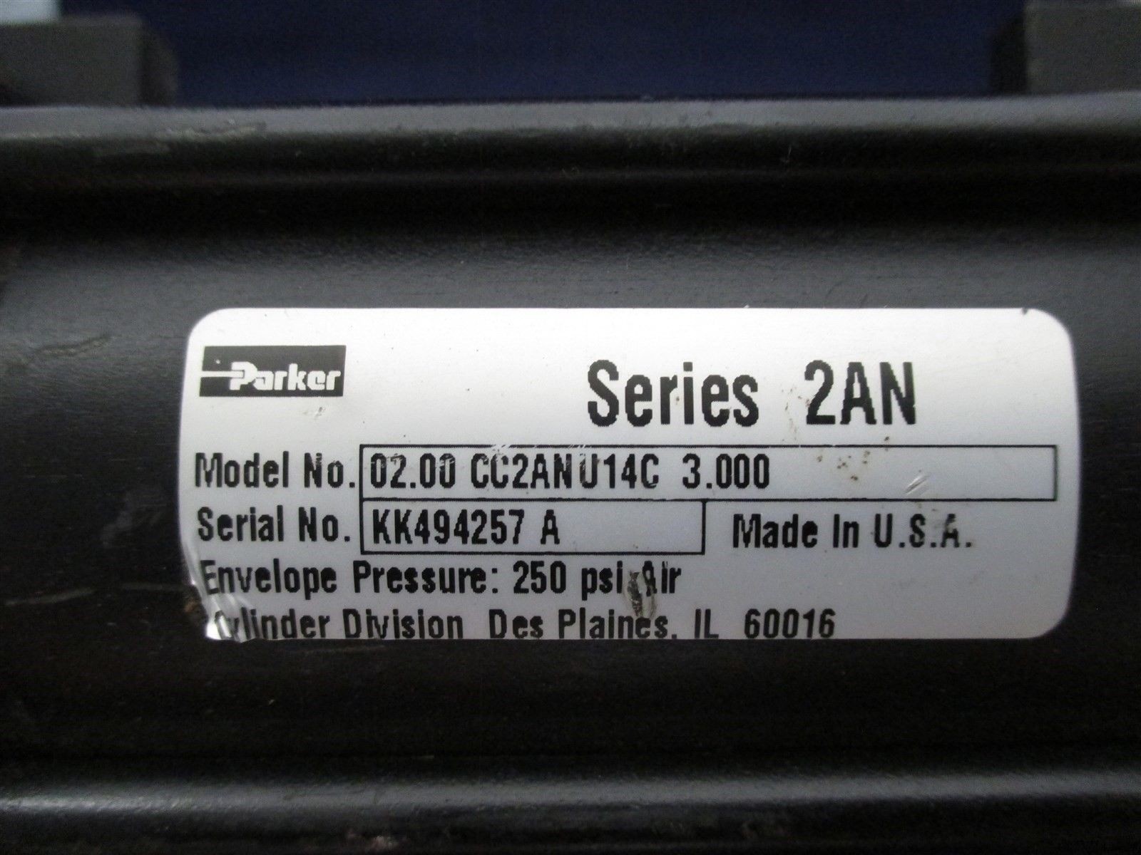 Parker 2AN 02.00 CC2ANU14C 3.000 Cylinder