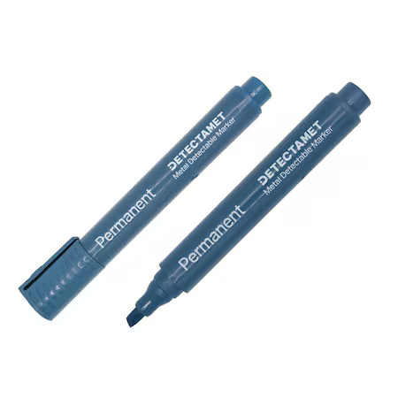 Detectamet 146-A06-P01-A08 Metal Detectable Permanent Marker, Black Color