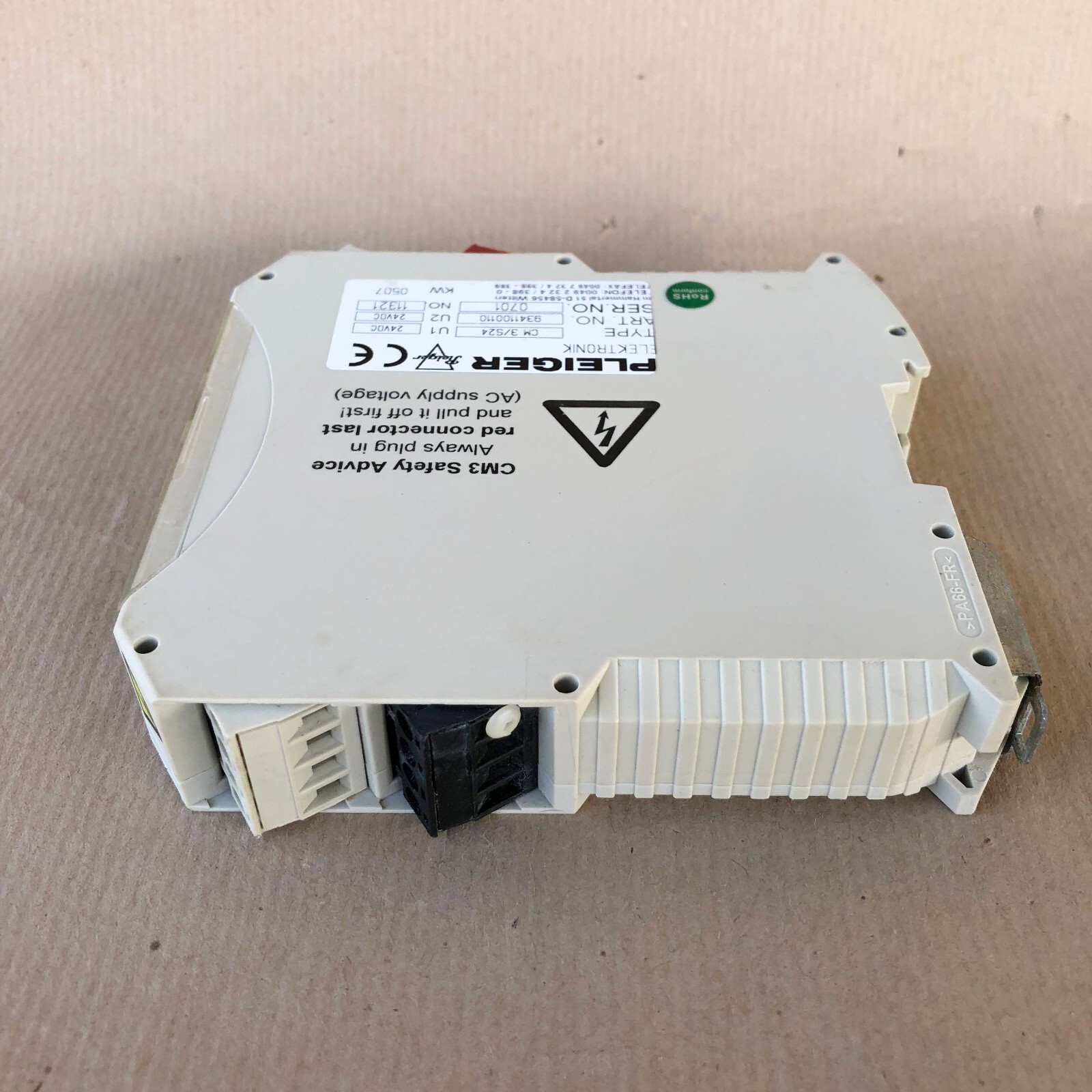 Pleiger CM3/S24 Control Module 9341100110