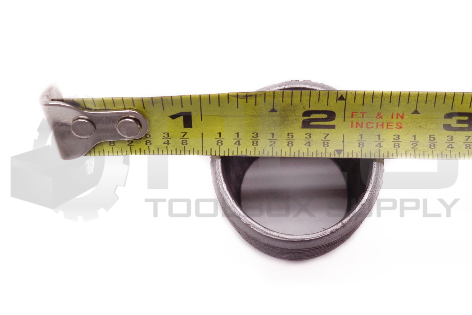 LOT OF 7 NEW CARBON STEEL NIPPLES 1-3/8″ OD, 1″ ID, 1-5/8″ LENGTH *READ*