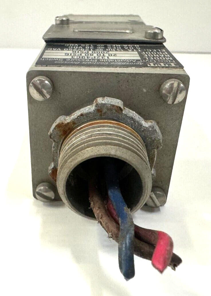 ITT NEO-DYN ADJUSTABLE PRESSURE SWITCH 132P49C3