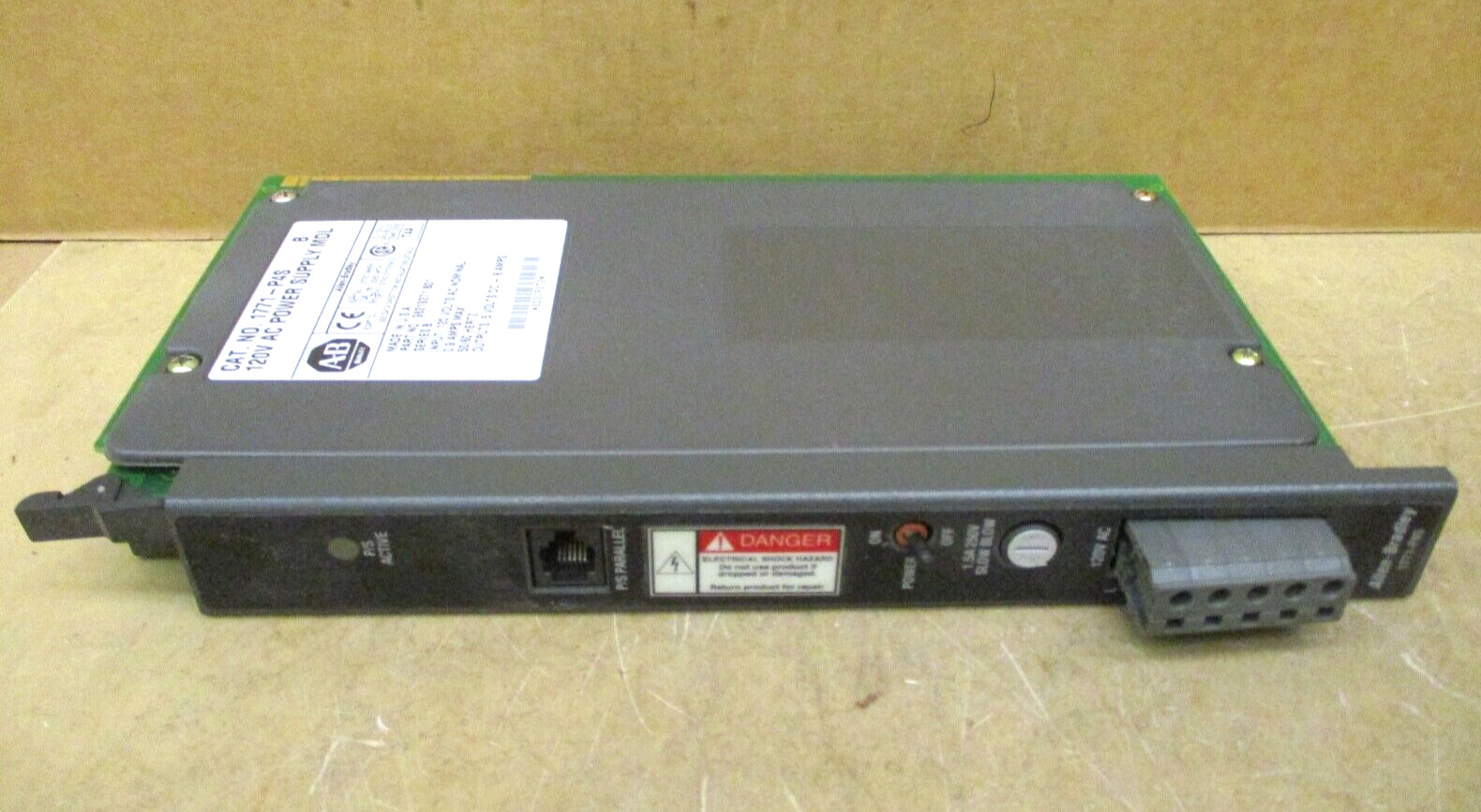 Allen-Bradley 1771-A1B 1771-P4S 1785-ENET PLC-5/40 48474DH