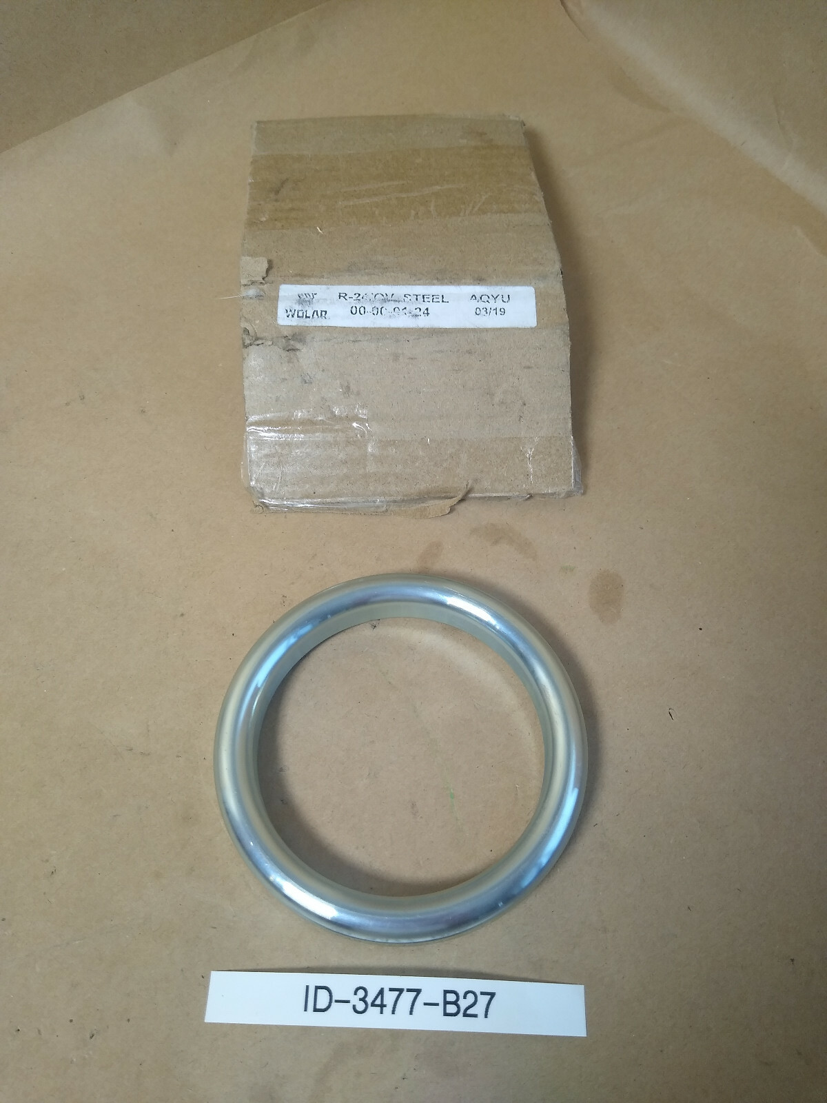 NEW Wolar 6A-0333 R-24 S-4 AQYT Ring Sealing Joint Gasket, SS