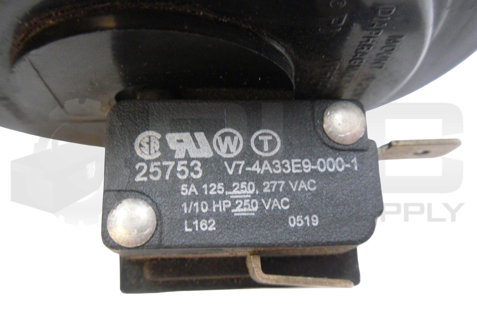 CLEVELAND CONTROLS RSS-495-307 PRESSURE SWITCH (64430-1-0620), 5A, 250HP
