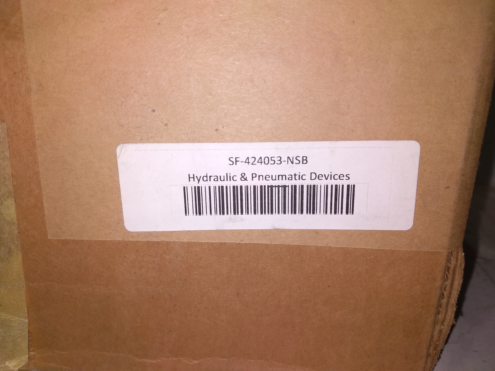 JOHNSON HYDRAULIC & PNEUMATIC DEVICES SF-424053 V-3000-1 WITH VALVE