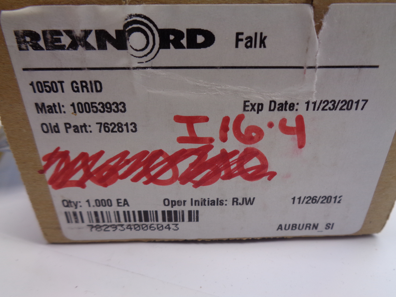 REXNORD 1050T 10053933 GRID NSMP