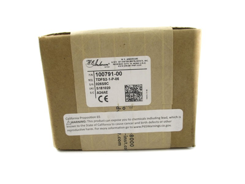 W.E ANDERSON TDFS2-1-P-06 100791-00 NSFS