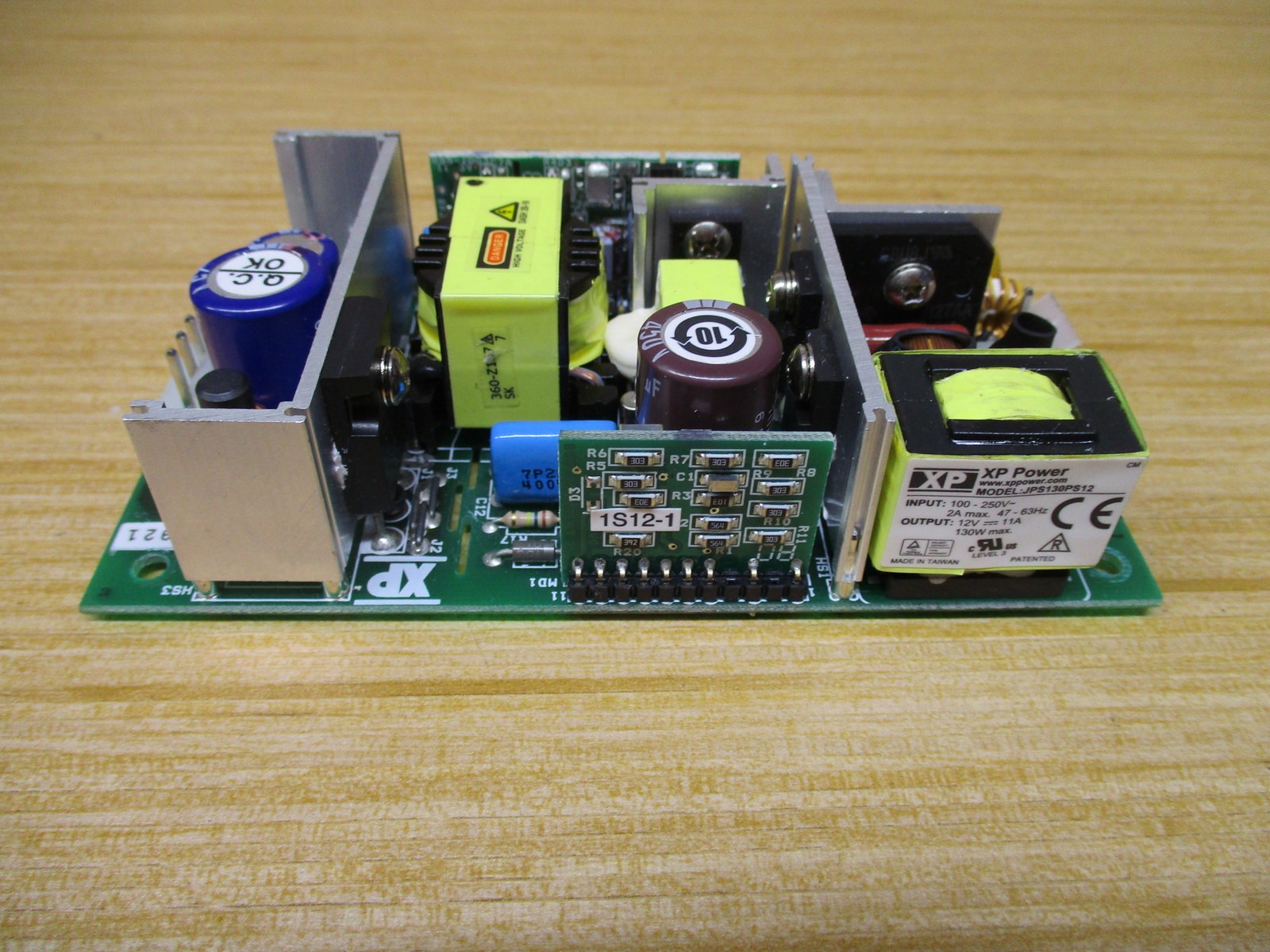 XP Power JPS130PS12 AC/DC Open Frame Power Supply