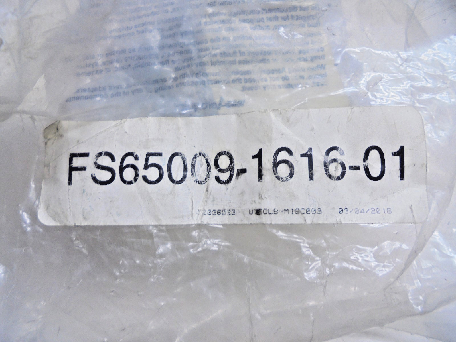 Eaton Aeroquip FS65009-1616-01 Swivel Joint ORB to SAE 37