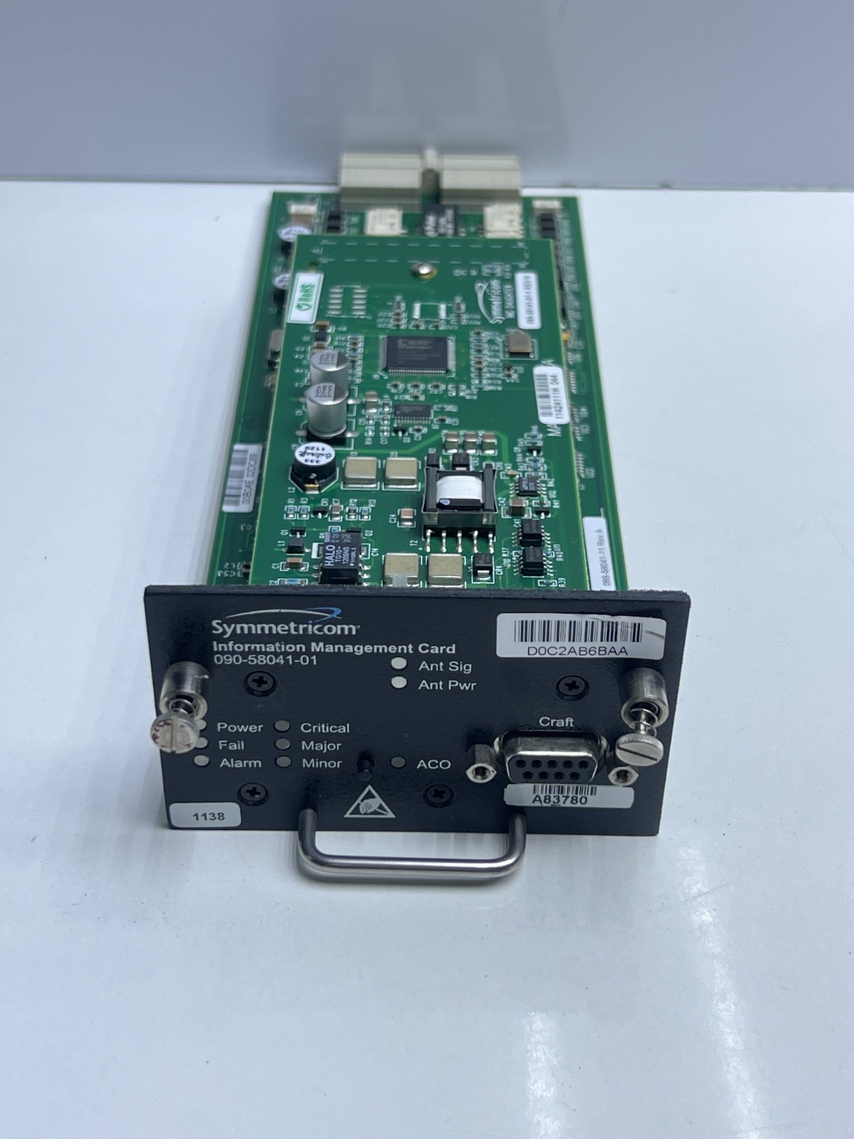Symmetricom 090-58041-01 Rev:M , information Management Card