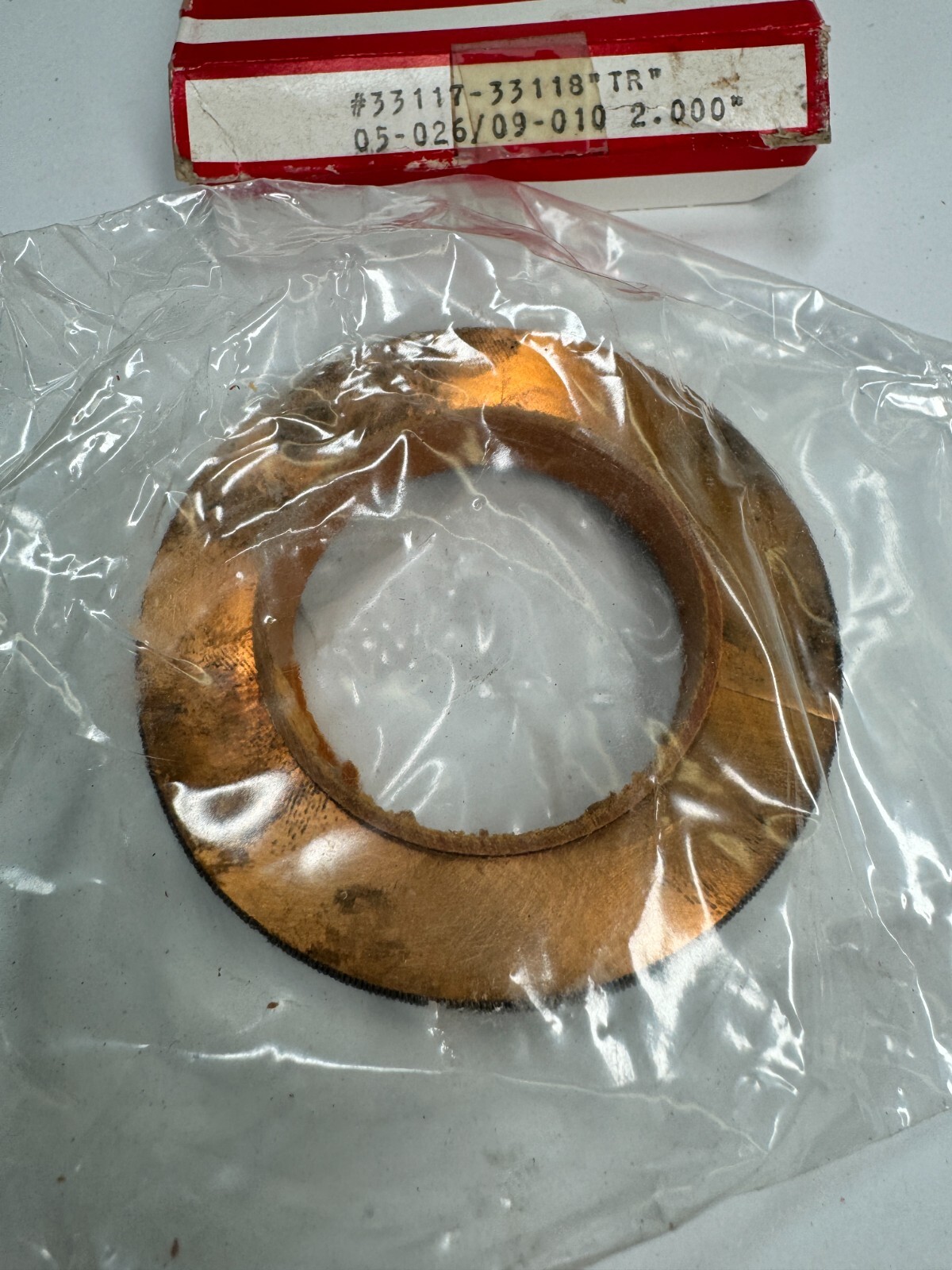 DOVER / COOK PN: 33117-33118 “TR” (05-026, 09-010) 2″ Rod Packing Ring (QTY 2)