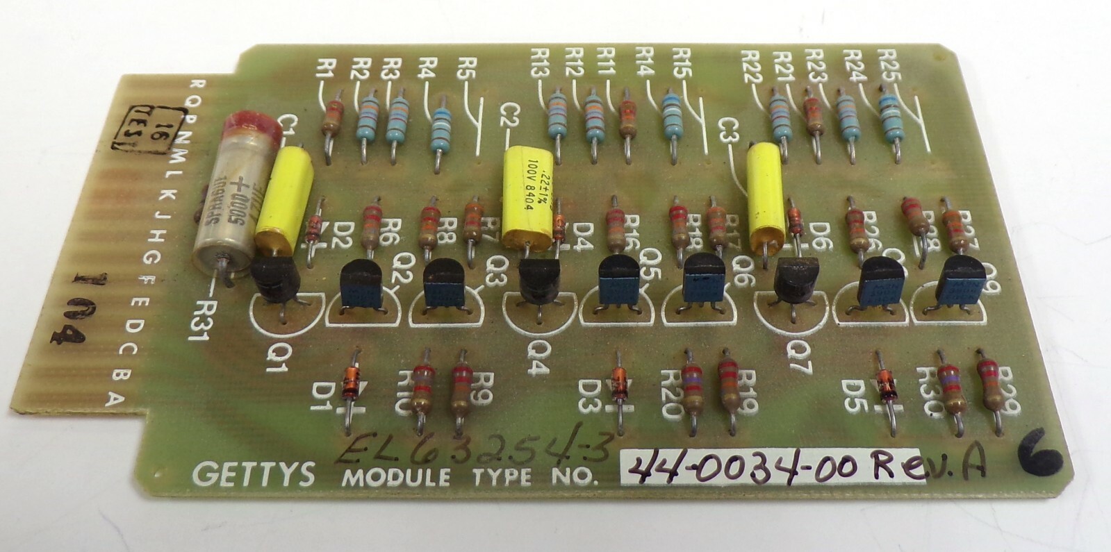 GETTYS, PCB BOARD, 44-0034-100